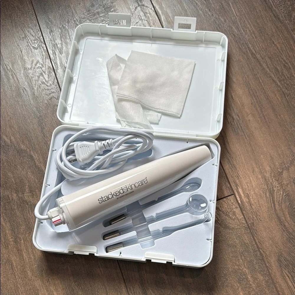 Stacked Skincare High Frequency Acne Device Facial Tool Set